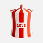 Vice Love Canister - Hand-Painted Porcelain Storage Jar