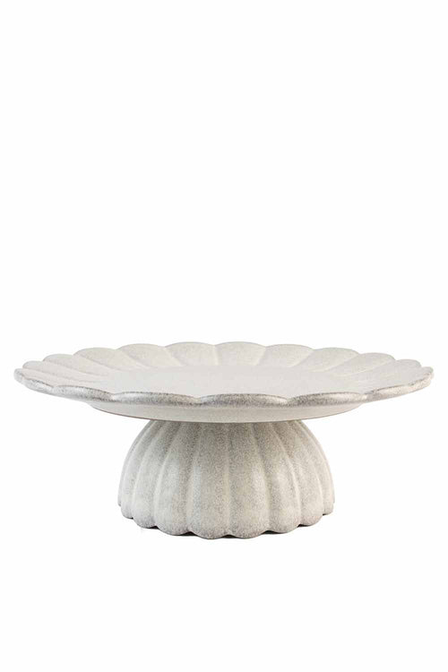 Lagos Cake Stand, White, 27.5cm