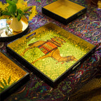 صينية خشبية مطلية من ماثيو ويليامسون