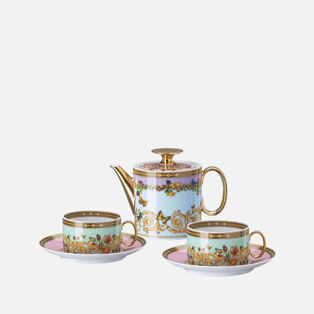 Le Jardin de Versace Tea Set for Two – Porcelain