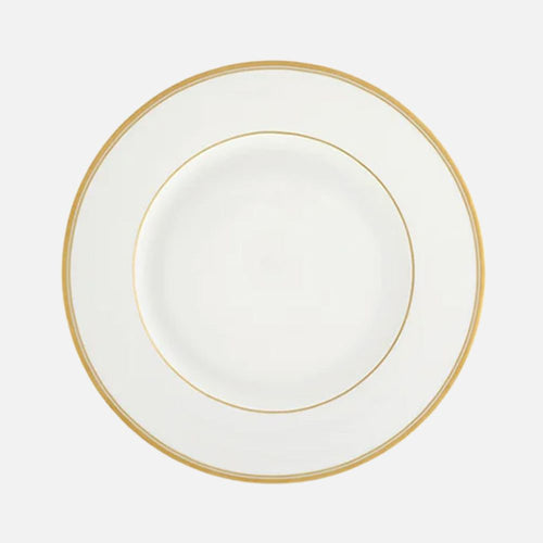 Le Verrier Gold Deep Plate, 23cm