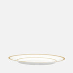 Le Verrier Gold Deep Plate, 23cm