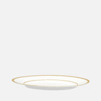 Le Verrier Gold Deep Round Platter, 31cm