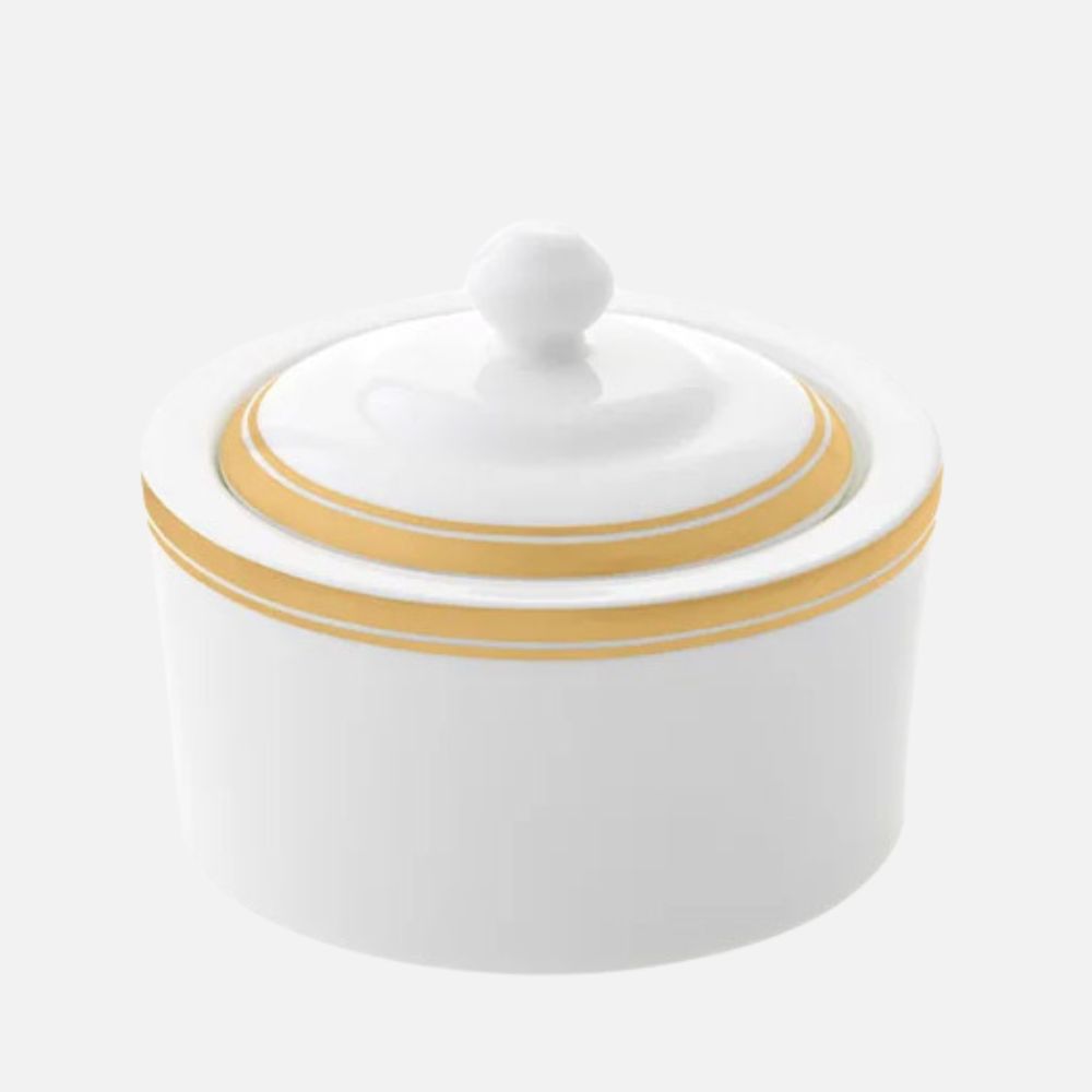 Le Verrier Gold Sugar Pot, 220ml
