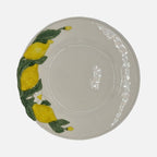 Lemon Collection Hand-Painted Ceramic Dinner Plate
