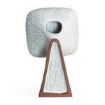 Les Amis Le Furieux Vase – Stoneware & Glass Accent