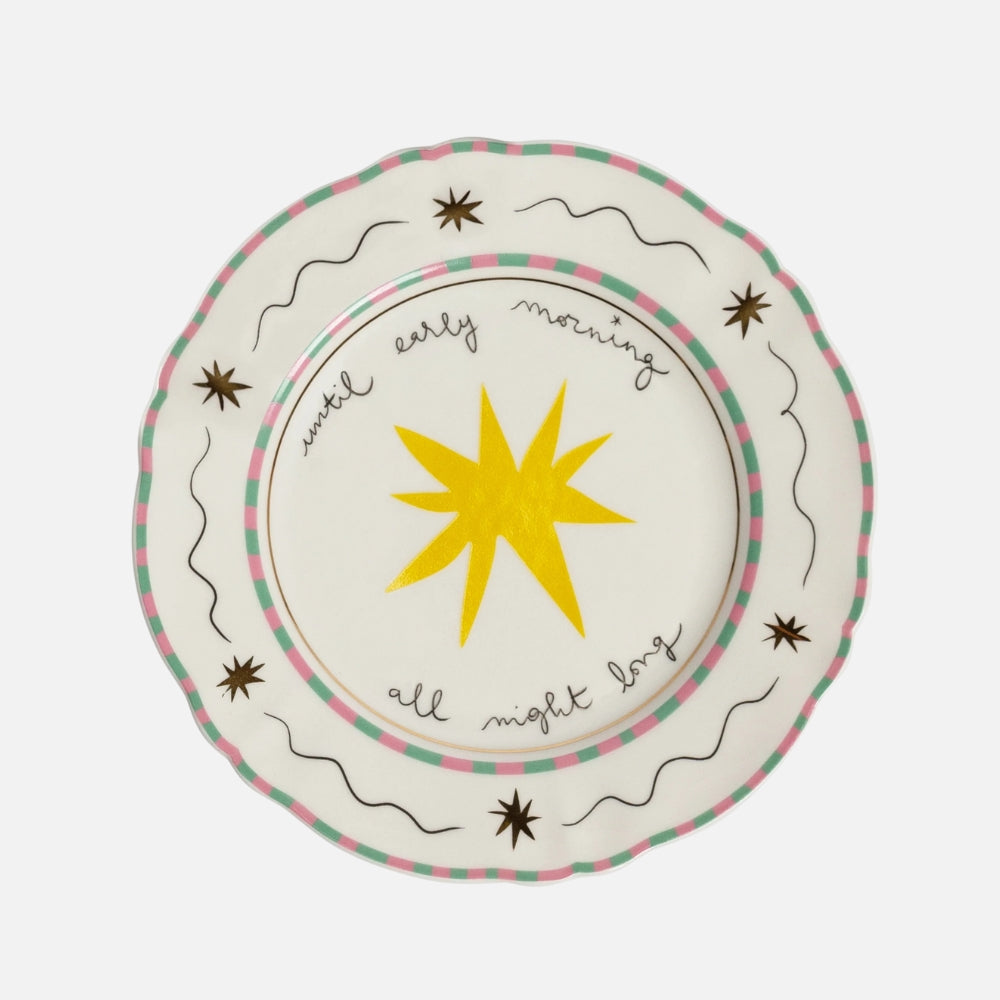 Little Plate Star ( Dessert Plate Ø 16,5 cm )