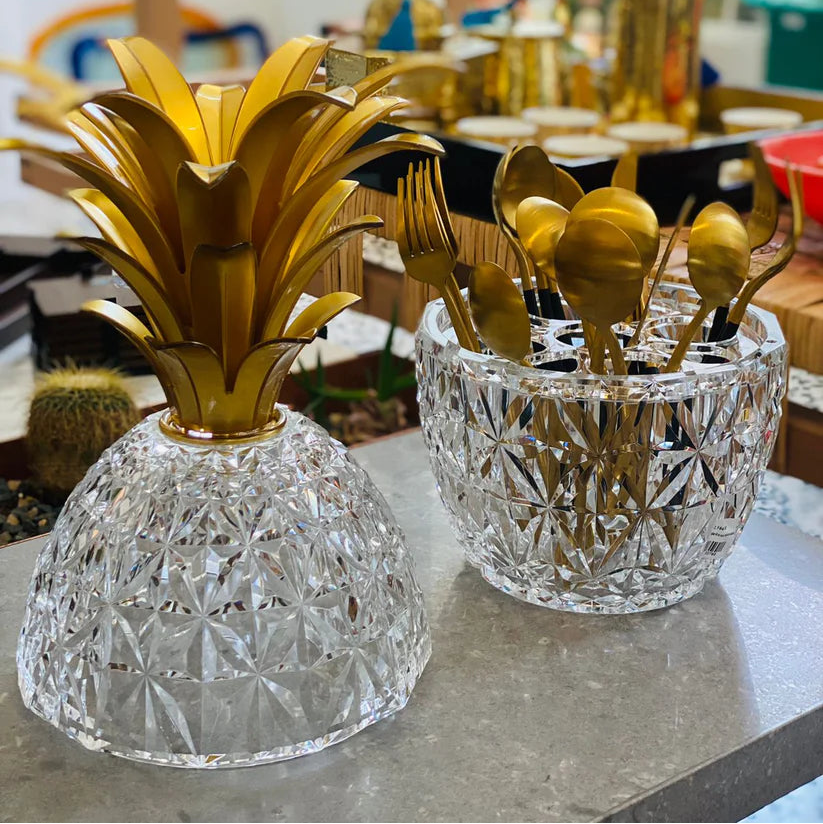 Melissa 2015 Acrylic Base Pineapple - Clear