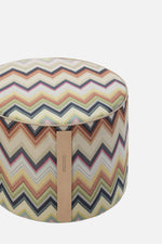 Agadir cylindrical pouffe 40x30 cm