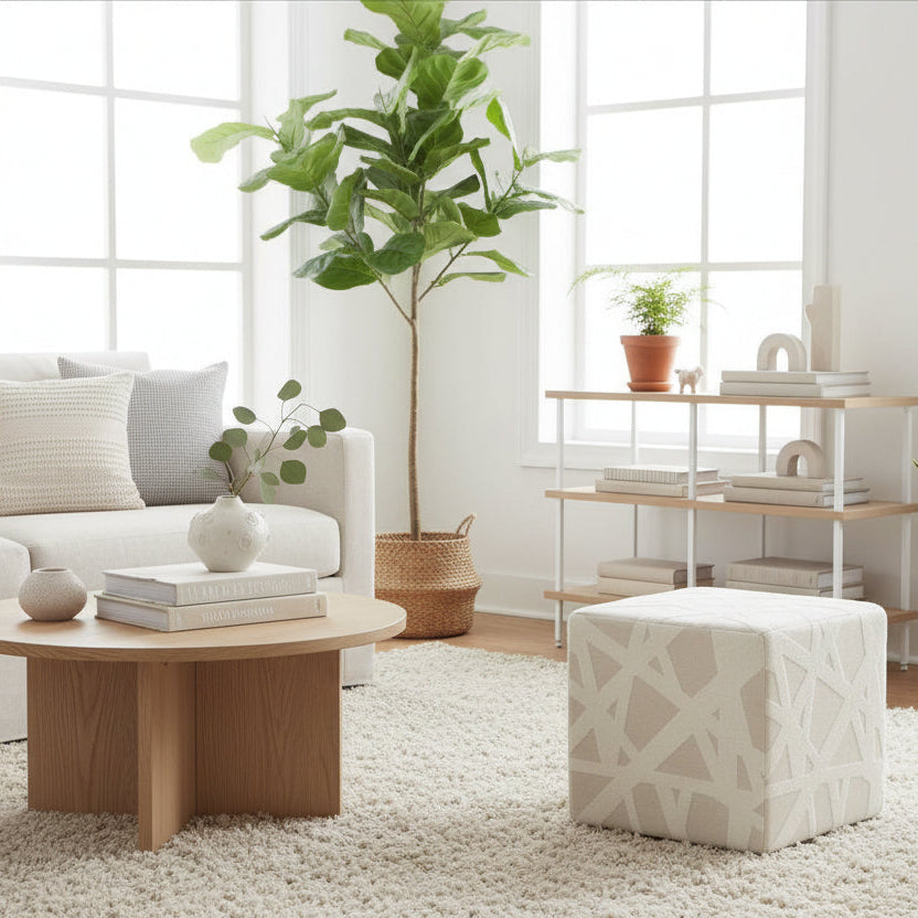 Nastri Cubic Outdoor Pouf – 40x40x40 cm