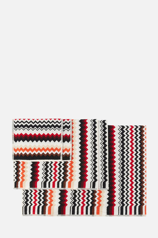 Five-piece Bath bath set in cotton terry