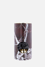 Rosso Levanto Oil Burner – Brass Bowl &amp; Tealight Base