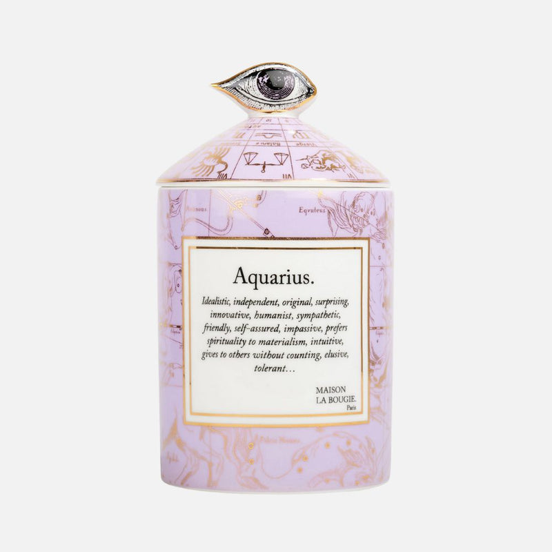 شمعة معطرة برائحة أكواريوس من ميزون لا بوجي (350 جرامًا)