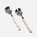 Mya Inlay Serving Cutlery Set – Stainless Steel