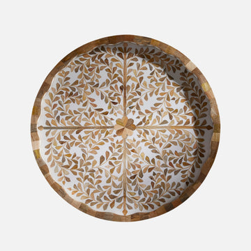 Mya Inlay Tray – Large Round