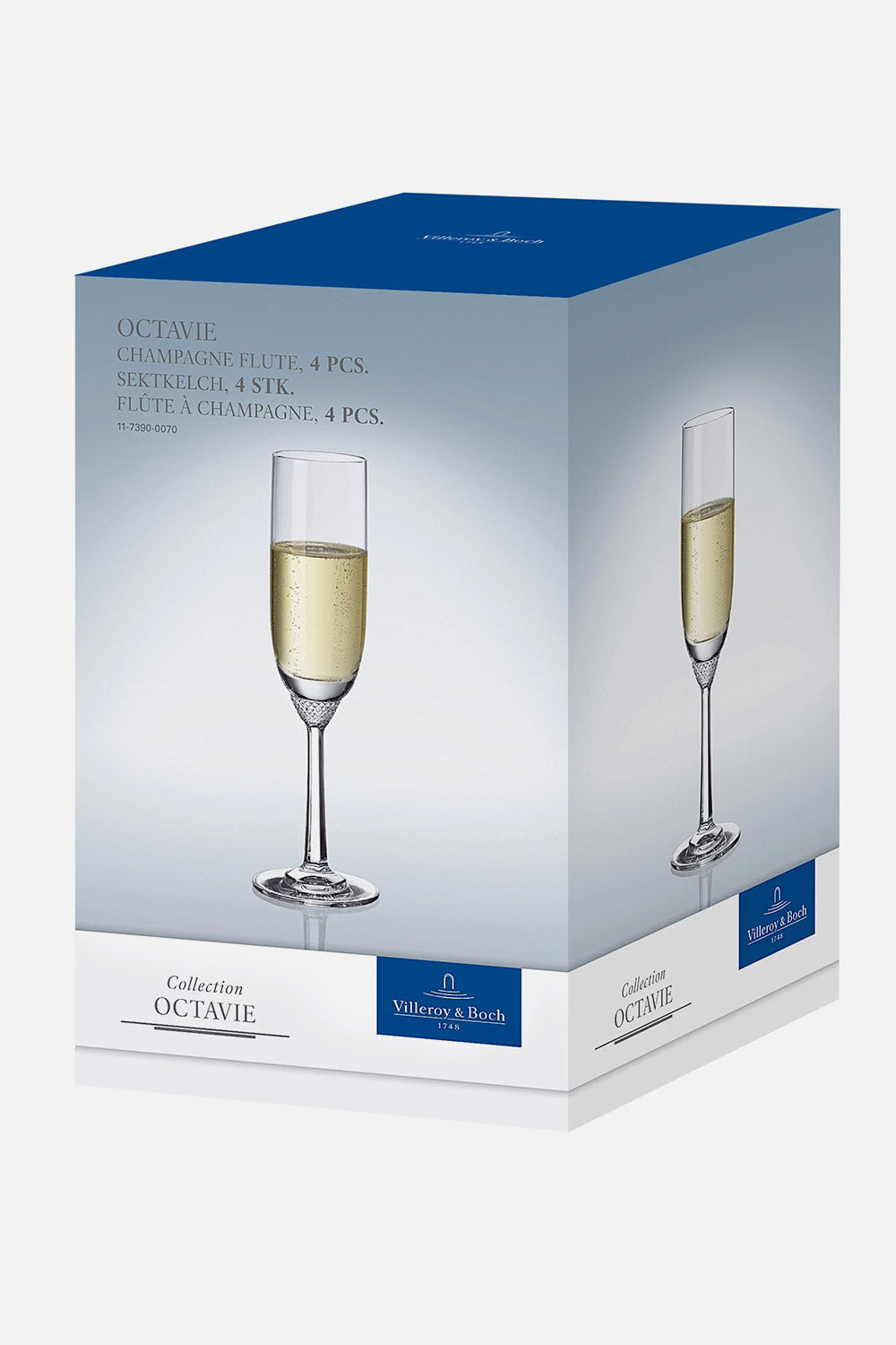 Octavie Champagne Flute for Home