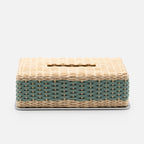 Amiens Rattan Tissue Box (Mint)
