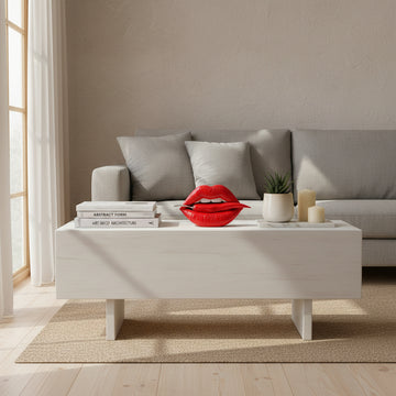 Mouth Red With Red Pepper