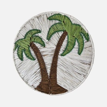 طبق شحن من نخيل الرافيا – 38 سم