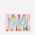 Pink Crocodile Large Backgammon