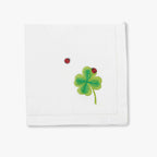 Clover Napkin - White