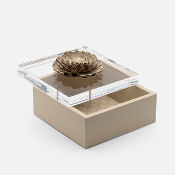 Fleur Dahlia Diamonds Square Boxes (Large)