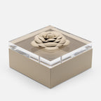 Fleur Camellia Diamonds Square Box (Large)