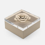 Fleur Camellia Diamonds Square Box (Large)