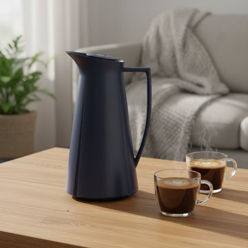Grand Cru Thermos Jug in Dark Blue, 1L