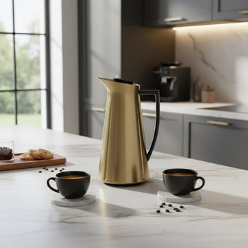 Grand Cru Thermos Jug in Gold,1L