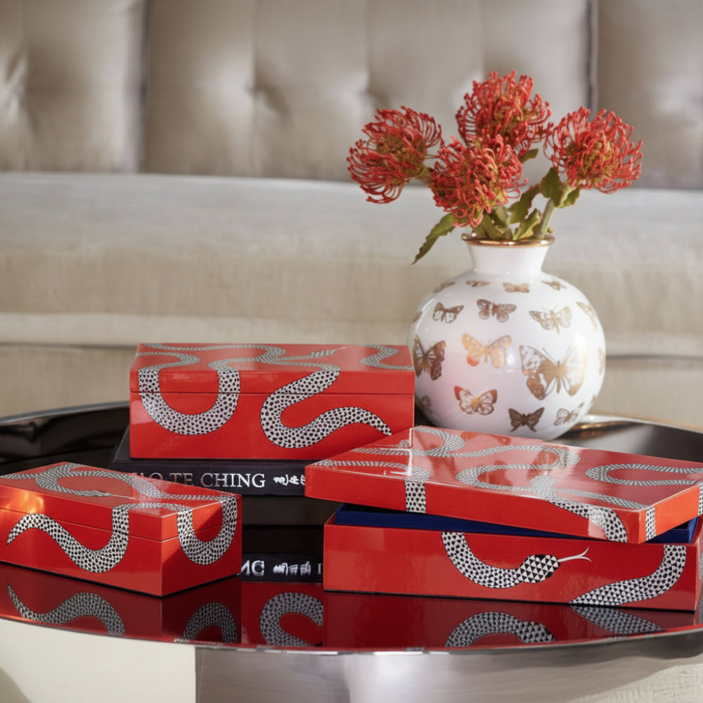 مزهرية دائرية على شكل فراشة من بوتانيست - لمسة من البورسلين الذهبي