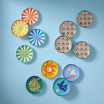 Playa Coasters - High-Fired Porcelain Set of Four