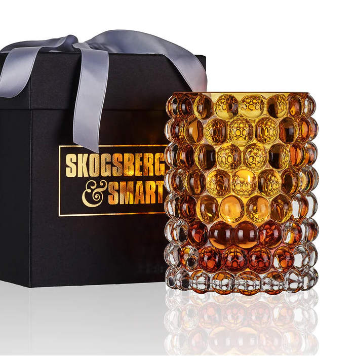 Hurricane Boule Lamp Large – Amber