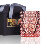 Hurricane Boule Large Rosé – Hand-Blown Glass Lamp & Vase