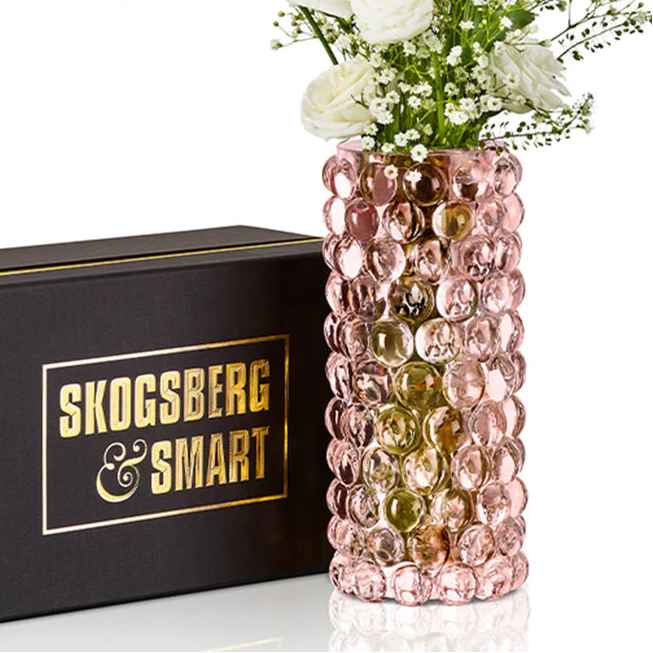 Hurricane Boule Vase – Rosé