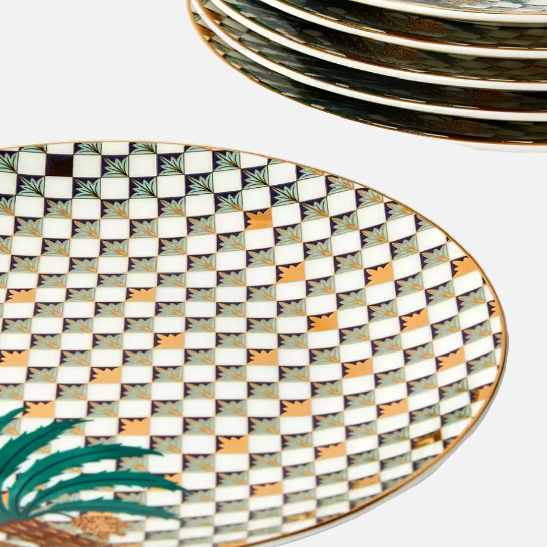 Sahara Rose Salad/Dessert Plates (Set of 6)