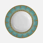 طبق عميق من سمرقند أكوامارين 24 سم للمنزل