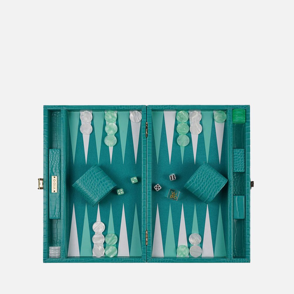 Sapphire Snake Large Backgammon