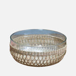 Seagrass Cage Extra Large Bowl – Handwoven