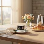 Set of 2 coffee cups & saucers - The Palace Garden