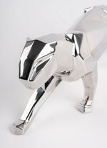 Panther Sculpture Silver