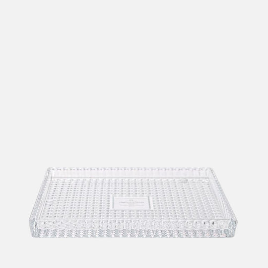 Spiral 30x25 Rectangular Tray w/o Foot for Home