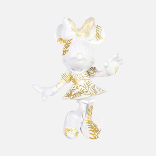 Star Style Minnie Small Figurine - White/Gold