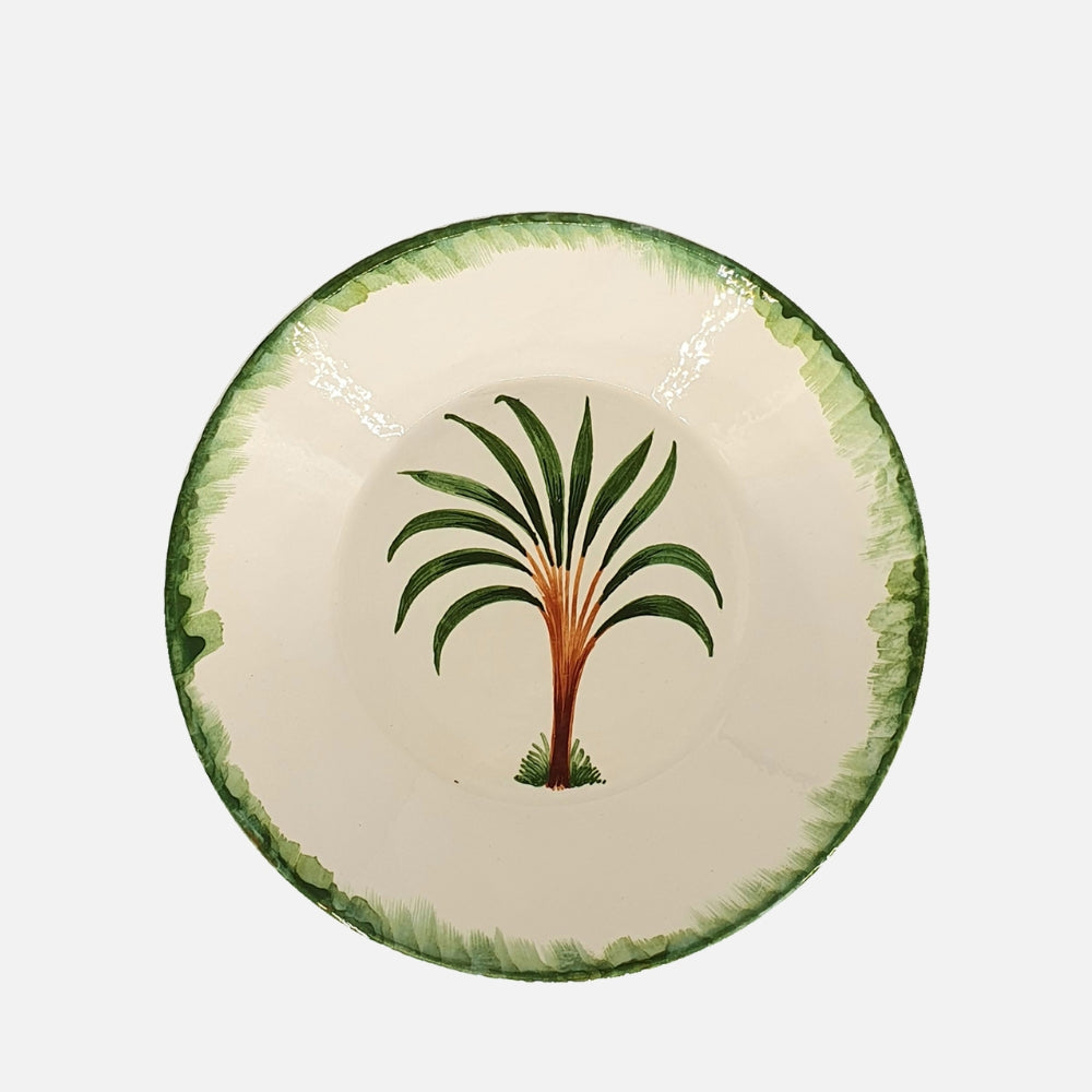 طبق سلطة سيراميكي على شكل أشجار (مجموعة من 4 قطع) للاحتفال__x0026__هدية