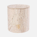 Travertine Candle Holder