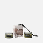 مجموعة حاملات الشموع المعطرة من الترافرتين