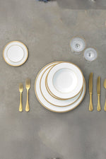 Le Verrier Gold Tea Cup & Saucer, 230ml