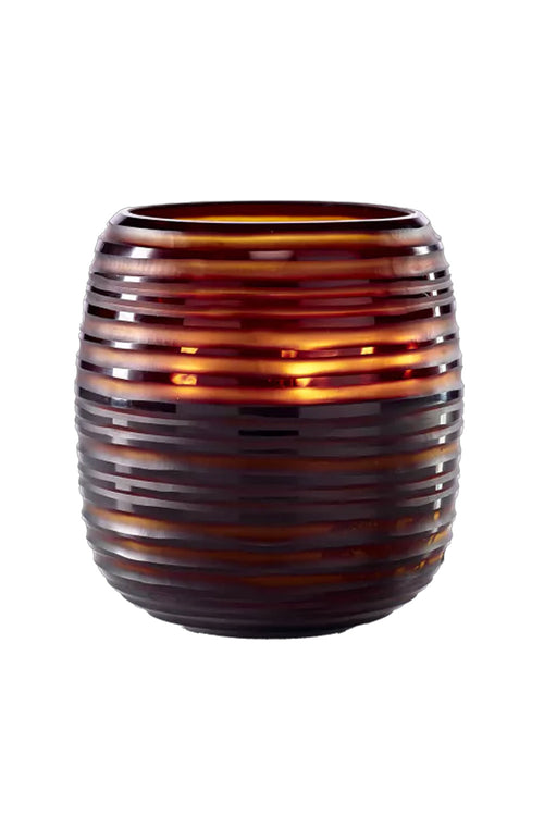Onno Candle Sphere Xl Amber Ca23X26Cm Zanzibar