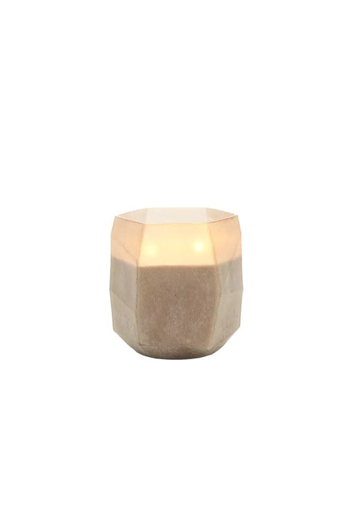 Onno Candle Terre Light Smoked L Ca18X20Cm Sage
