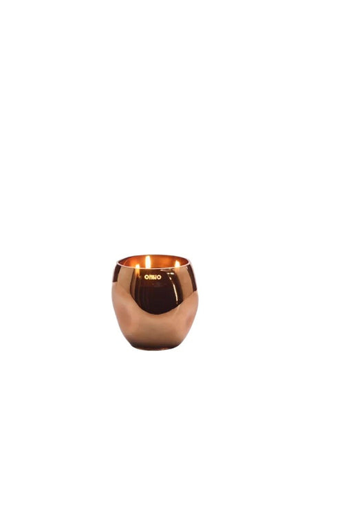 Onno Candle Cape Copper S Dia 13X12.5Cm Zanzibar